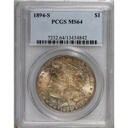 1894-S $1 MS64 PCGS