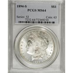 1894-S $1 MS64 PCGS