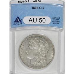 1895-O $1 AU50 ANACS