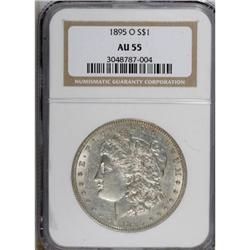 1895-O $1 AU55 NGC