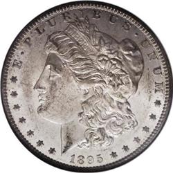 1895-O $1 MS61 NGC