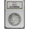 Image 1 : 1896 $1 MS66 Prooflike NGC