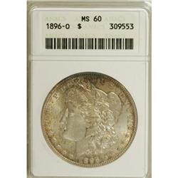 1896-O $1 MS60 ANACS