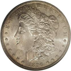 1896-O $1 MS63 NGC