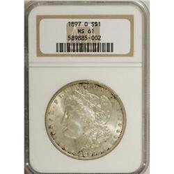 1897-O $1 MS61 NGC