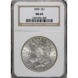 1899 $1 MS65 NGC