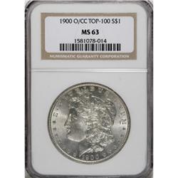 1900-O/CC $1 MS63 NGC VAM-11