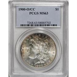 1900-O/CC $1 MS63 PCGS