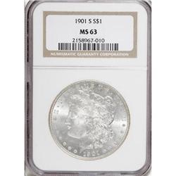 1901-S $1 MS63 NGC