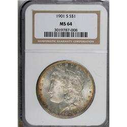 1901-S $1 MS64 NGC