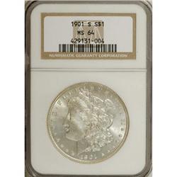 1901-S $1 MS64 NGC