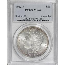 1902-S $1 MS64 PCGS