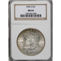 1902-S $1 MS64 NGC
