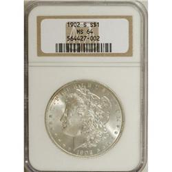 1902-S $1 MS64 NGC