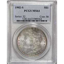 1902-S $1 MS64 PCGS