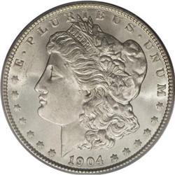 1904 $1 MS65 PCGS