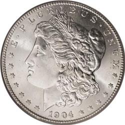 1904-S $1 MS65 PCGS