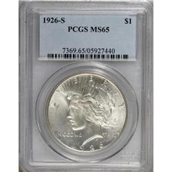 1926-S $1 MS65 PCGS