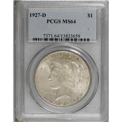 1927-D $1 MS64 PCGS