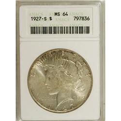 1927-S $1 MS64 ANACS