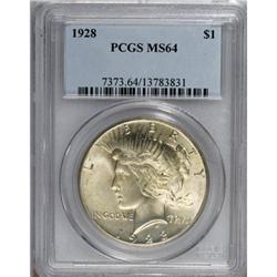 1928 $1 MS64 PCGS