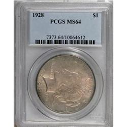 1928 $1 MS64 PCGS