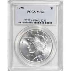 1928 $1 MS64 PCGS