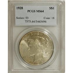 1928 $1 MS64 PCGS