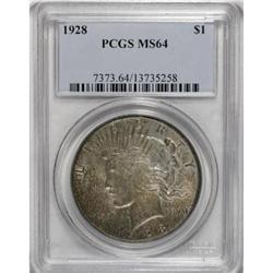 1928 $1 MS64 PCGS