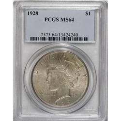 1928 $1 MS64 PCGS