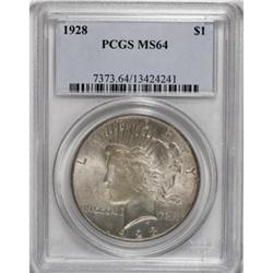 1928 $1 MS64 PCGS