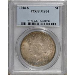 1928-S $1 MS64 PCGS