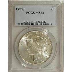 1928-S $1 MS64 PCGS
