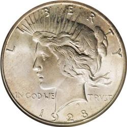 1928-S $1 MS65 ANACS