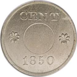 1850 P1C One Cent, Judd-124A, Pollock-143, R.8,