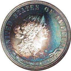 1869 25C Judd-727 R.5 PR67 Star Cameo NGC