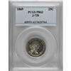 Image 3 : 1869 25C Standard Silver Quarter Dollar,