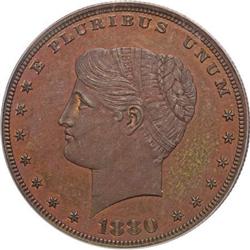 1880 $1 Goloid Metric Dollar, Judd-1655,