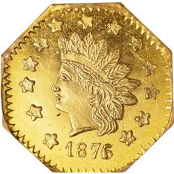 1876/5 $1 BG-1128 MS64 Prooflike NGC