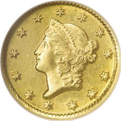 1851-D G$1 MS62 NGC