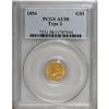 Image 1 : 1854 G$1 Type Two AU58 PCGS