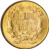 Image 2 : 1854 G$1 Type Two MS63 PCGS