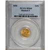 Image 1 : 1856 G$1 Slanted 5 MS64 PCGS