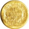 Image 2 : 1858 G$1 MS65 NGC