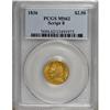 Image 3 : 1836 $2 1/2 Script 8 MS62 PCGS