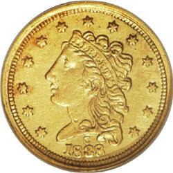 1838-C $2 1/2 AU Details NCS