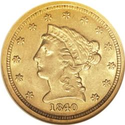 1840-O $2 1/2 MS60 NGC