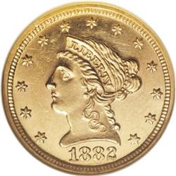 1882 $2 1/2 MS62 Prooflike NGC