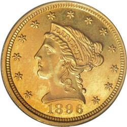 1896 $2 1/2 PR64 PCGS