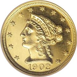 1902 $2 1/2 PR62 PCGS